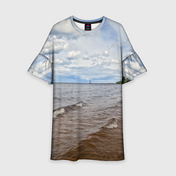 Детское платье Волны на Ладожском озере