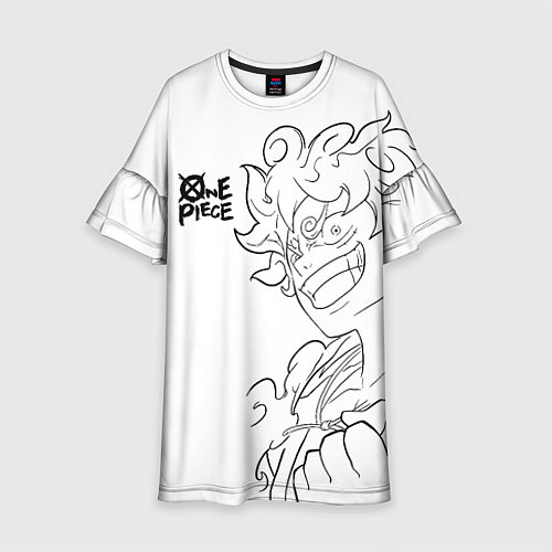 Детское платье Ван пис - Луффи гир 5 / 3D-принт – фото 1