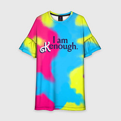 Детское платье I Am Kenough Tie-Dye