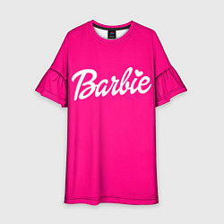 Детское платье Барби розовая