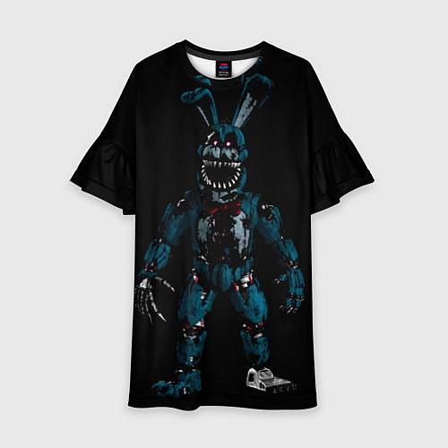 Детское платье Бонни во тьме / 3D-принт – фото 1