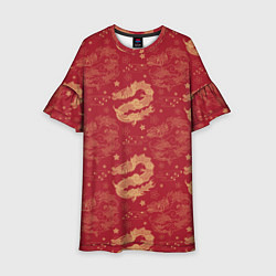 Детское платье The chinese dragon pattern
