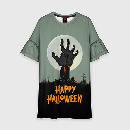Детское платье Halloween - рука мертвеца / 3D-принт – фото 1