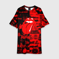 Детское платье Rolling Stones logo групп