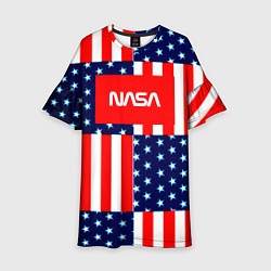 Детское платье NASA usa space logo