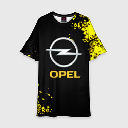 Детское платье Opel желтые краски