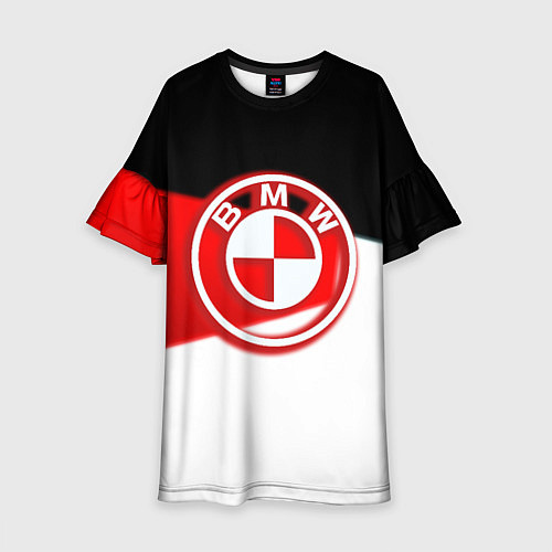 Детское платье BMW geometry sport / 3D-принт – фото 1