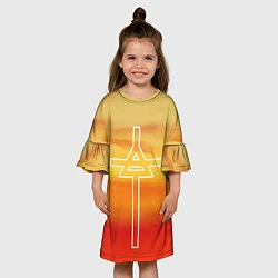 Платье клеш для девочки Icon 30STM, цвет: 3D-принт — фото 2