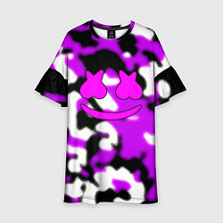 Детское платье Marshmello camo