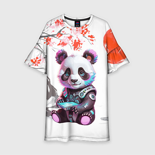 Детское платье Funny panda - China / 3D-принт – фото 1
