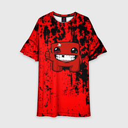 Детское платье Super Meat Boy краски