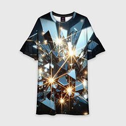 Детское платье Текстура с осколками
