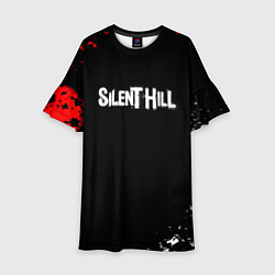 Платье клеш для девочки Silenthill краски, цвет: 3D-принт
