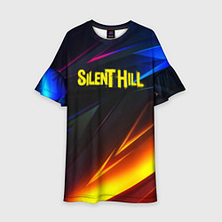 Детское платье Silent hill stripes neon