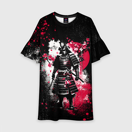 Детское платье Ghost of Tsushima - samurai / 3D-принт – фото 1