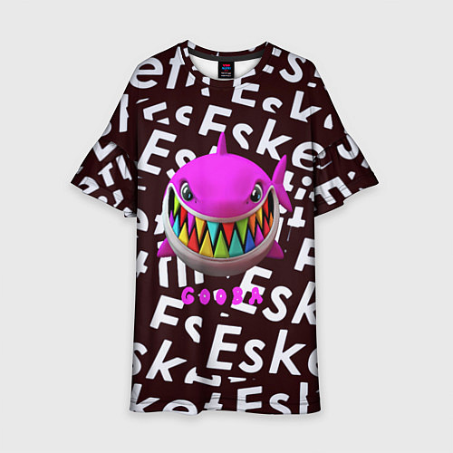 Детское платье Esskeetit logo pattern / 3D-принт – фото 1