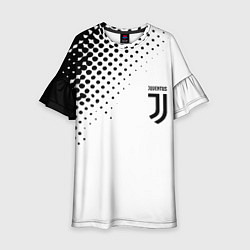 Детское платье Juventus sport black geometry