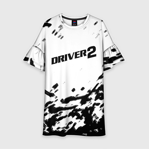 Детское платье Driver 2 краски / 3D-принт – фото 1