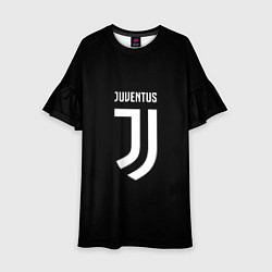 Детское платье Juventus sport fc белое лого