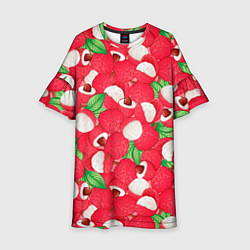 Детское платье Экзотический фрукт личи