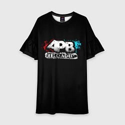 Платье клеш для девочки APB Reloaded, цвет: 3D-принт