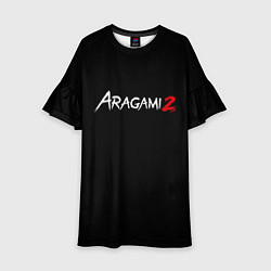 Платье клеш для девочки Aragami, цвет: 3D-принт