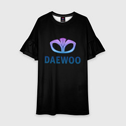 Детское платье Daewoo logo neon