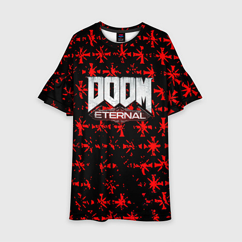 Детское платье Doom x Farcry / 3D-принт – фото 1