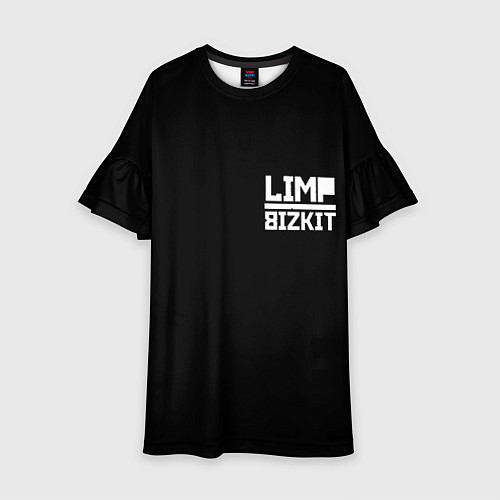 Детское платье Lim Bizkit logo / 3D-принт – фото 1