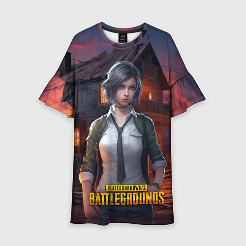 Детское платье PUBG девушка в игре / 3D-принт – фото 1