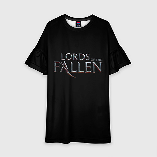 Детское платье Lord of the fallen logo / 3D-принт – фото 1