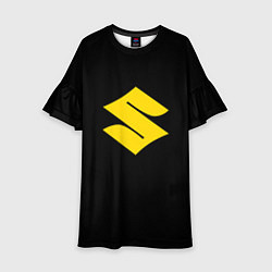 Детское платье Suzuki logo yellow