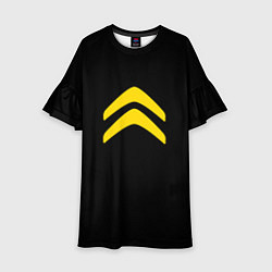 Детское платье Citroen logo yellow