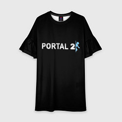 Детское платье Portal 2 logo