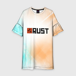 Детское платье RUST gradient