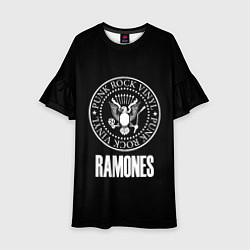 Детское платье Ramones rock logo