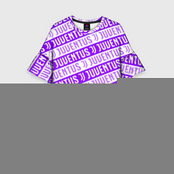 Платье клеш для девочки Juventus pattern, цвет: 3D-принт