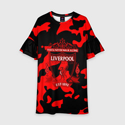 Детское платье Liverpool камуфляжный стиль
