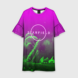 Детское платье Starfield space rpg
