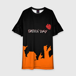 Детское платье Green day rock