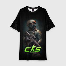Детское платье CS counter terrorist
