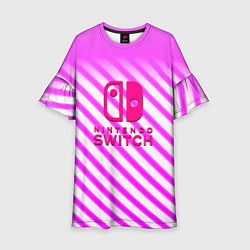 Детское платье Nintendo pink line