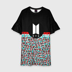 Детское платье BTS glitch