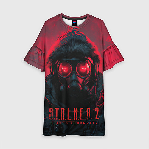 Детское платье Stalker 2 в противогазе / 3D-принт – фото 1