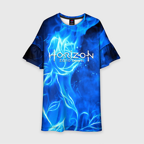 Детское платье Horizon zero dawn flower / 3D-принт – фото 1