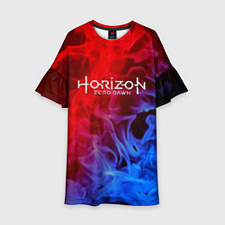 Детское платье Horizon zero dawn fire gradient