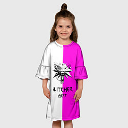 Платье клеш для девочки The Witcher line, цвет: 3D-принт — фото 2
