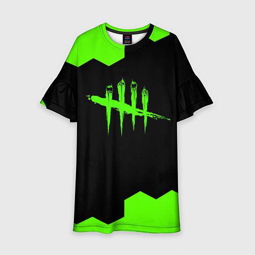 Детское платье Dead by daylight hexagon / 3D-принт – фото 1