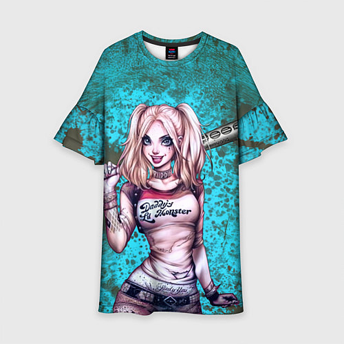 Детское платье Harley Quinn / 3D-принт – фото 1