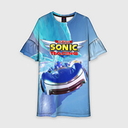 Детское платье Team Sonic racing - speed